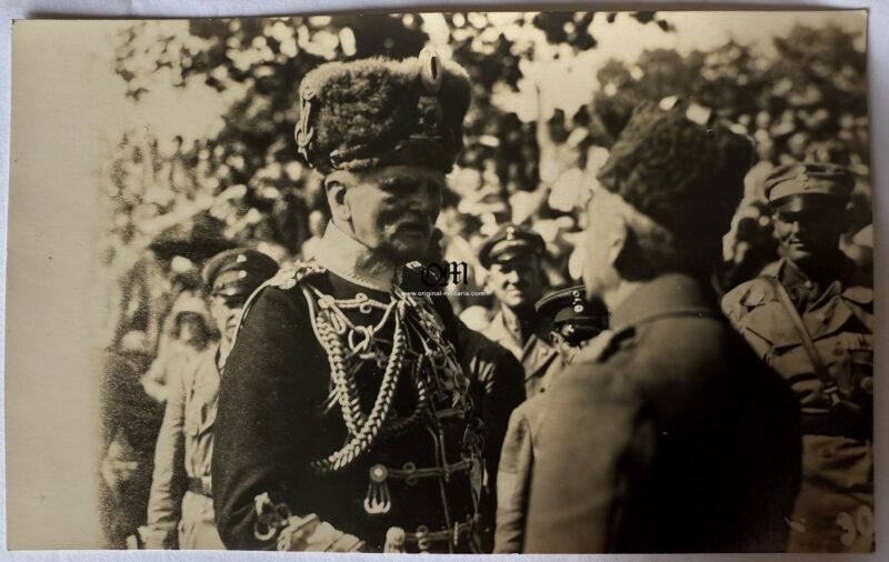 Postcard of WW1 Field Marshal "Anton Ludwig Friedrich Mackense". Very rare and hard to find!!