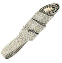 Wehrmacht/ Bright Aluminum Braid for Collar Badges and Shoulder Straps of the NCO's Uniform.