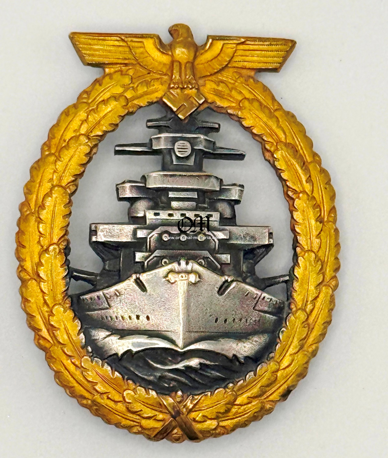 Badge of the Kriegsmarine High Seas Fleet by "Schwerin & Söhne"