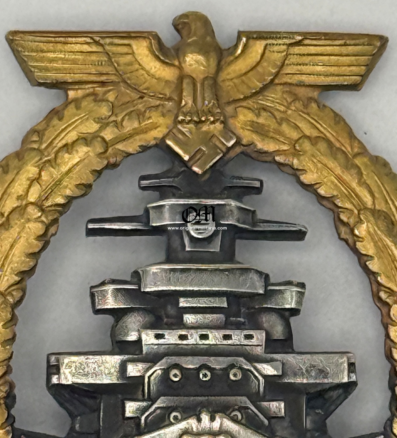 Badge of the Kriegsmarine High Seas Fleet by "Schwerin & Söhne" - Image 2