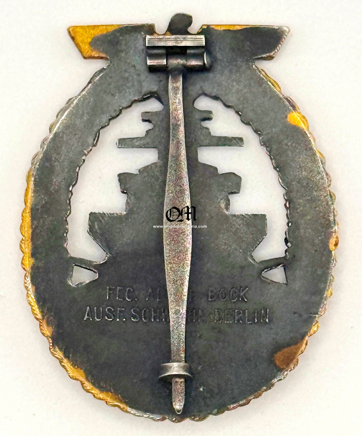 Badge of the Kriegsmarine High Seas Fleet by "Schwerin & Söhne" - Image 3