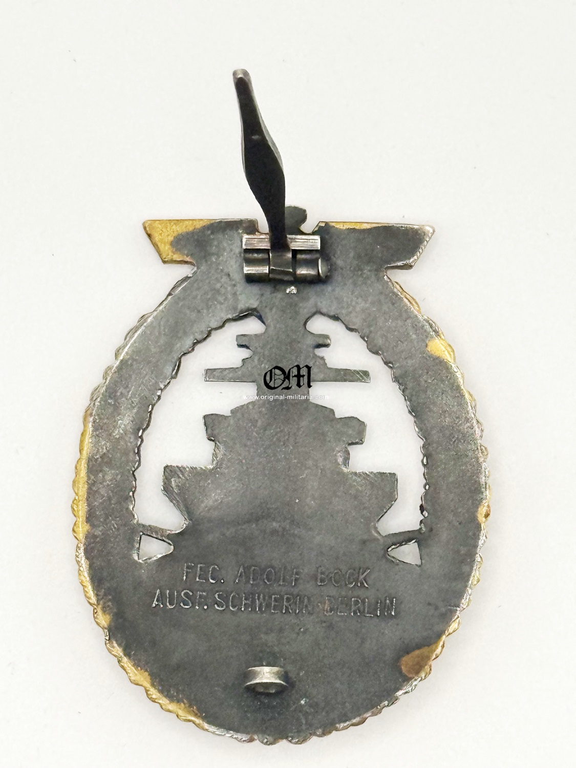 Badge of the Kriegsmarine High Seas Fleet by "Schwerin & Söhne" - Image 4