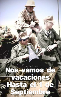 ESTAMOS DE VACACIONES DEL 30 DE JULIO AL 1 DE SEPTIEMBRE!!